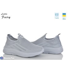 Кросівки жіночі на літо (8 пар р.36-41) сірий  "LOFA"