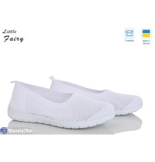 Балетки жіночі на літо (8 пар р.36-41) білий  "LOFA"