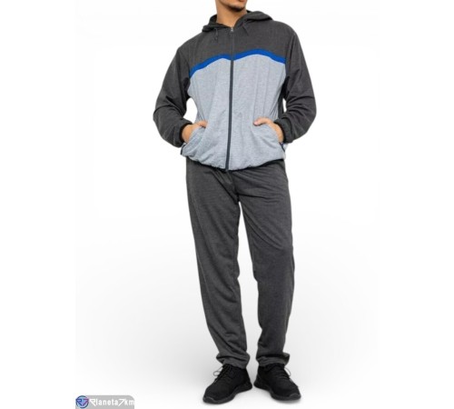 Спортивний костюм чоловічий на весну/осінь (6 шт. р.сетка M-4XL) мікс  "Masari"
