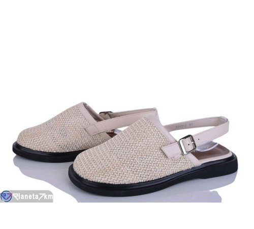 Босоніжки жіночі на літо (8 пар р.36-41) бежевий  "LOREDANA"