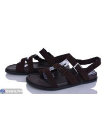 Босоніжки жіночі на літо (8 пар р.36-41) коричневий  "LOREDANA"