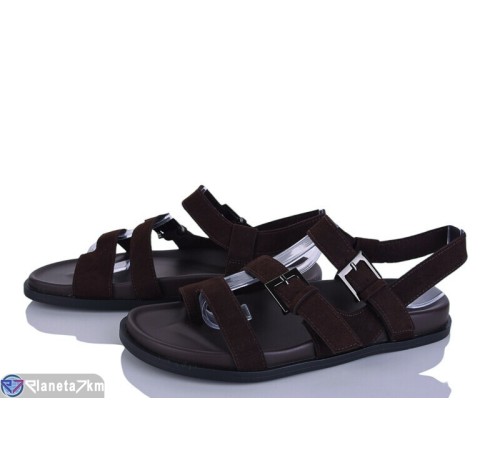 Босоніжки жіночі на літо (8 пар р.36-41) коричневий  "LOREDANA"