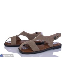 Босоніжки жіночі на літо (8 пар р.36-41) хакі  "LOREDANA"