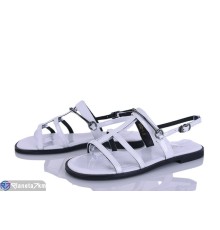 Босоніжки жіночі на літо (8 пар р.36-41) білий  "LOREDANA"