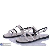 Босоніжки жіночі на літо (8 пар р.36-41) бежевий  "LOREDANA"