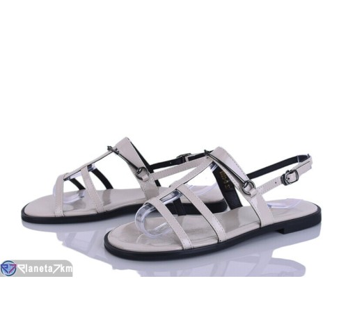 Босоніжки жіночі на літо (8 пар р.36-41) бежевий  "LOREDANA"