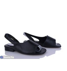 Босоніжки жіночі на літо (6 пар р.36-40) чорний  "LOREDANA"