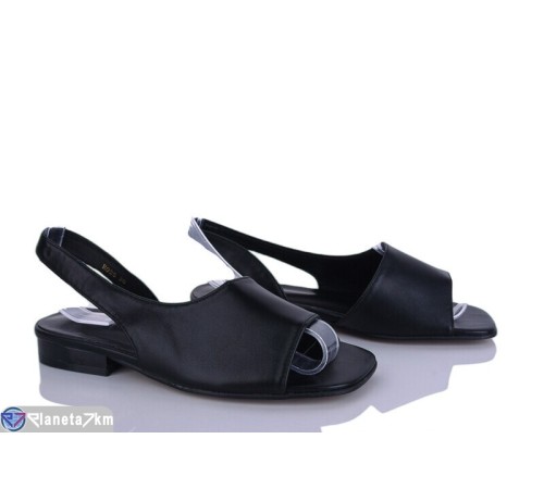 Босоніжки жіночі на літо (6 пар р.36-40) чорний  "LOREDANA"