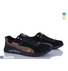 Кросівки чоловічі на весну/осінь (8 пар р.40-45) чорний  "OLLA"