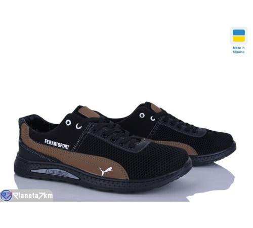 Кросівки чоловічі на весну/осінь (8 пар р.40-45) чорний  "OLLA"