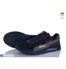 Кросівки чоловічі на весну/осінь (8 пар р.40-45) синій  "OLLA"