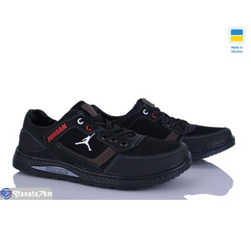 Кросівки чоловічі на весну/осінь (8 пар р.40-45) чорний  "OLLA"