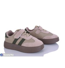 Дитячі кросівки на весну/осінь (8 пар р.27-31) бежевий  "Mirella"