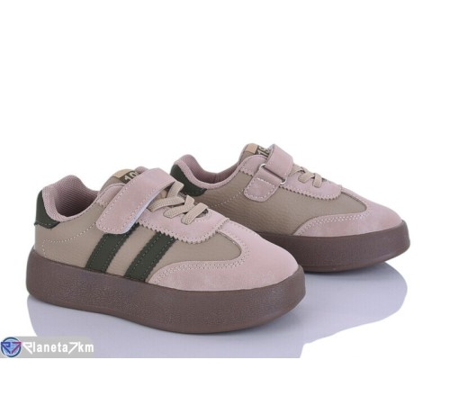 Дитячі кросівки на весну/осінь (8 пар р.27-31) бежевий  "Mirella"