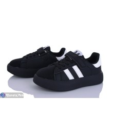 Дитячі кросівки на весну/осінь (8 пар р.27-32) чорний  "Mirella"