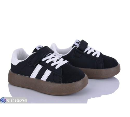 Дитячі кросівки на весну/осінь (8 пар р.27-32) чорний  "Mirella"