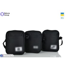 Сумка чоловіча 20*15*5 см,  чорний  "Raluka"