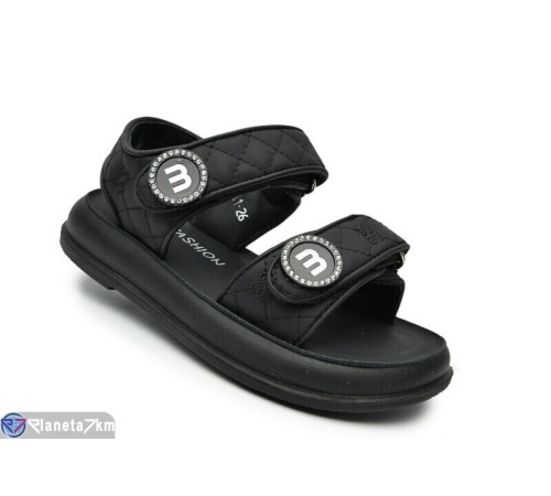 Дитячі босоніжки на літо (10 пар р.26-30) чорний  "TOMMY"