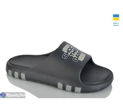 Шлепки жіночі на літо (8 пар р.36-40) сірий  "Korka"