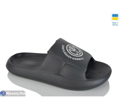 Шлепки жіночі на літо (8 пар р.36-40) сірий  "Korka"