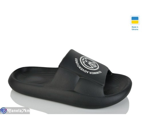 Шлепки жіночі на літо (8 пар р.36-40) чорний  "Korka"