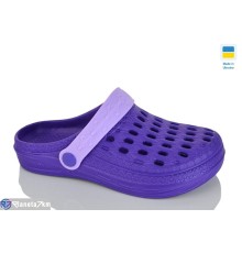 Кроки жіночі на літо (8 пар р.36-40) фіолетовий  "Korka"