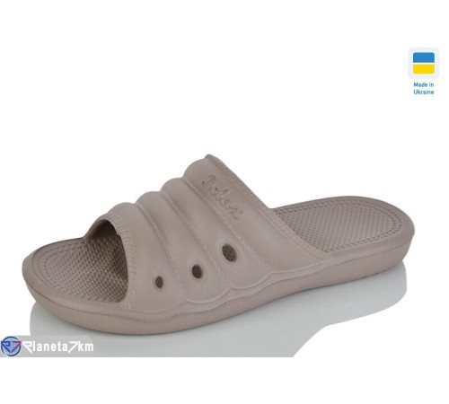 Шлепки жіночі на літо (8 пар р.36-41) коричневий  "Korka"