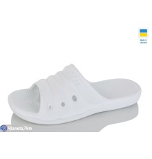 Шлепки жіночі на літо (8 пар р.36-41) білий  "Korka"