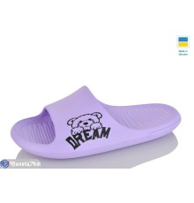 Шлепки жіночі на літо (8 пар р.36-41) фіолетовий  "Korka"