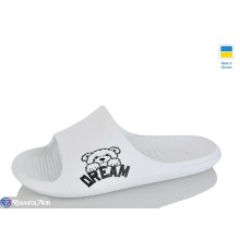 Шлепки жіночі на літо (8 пар р.36-41) білий  "Korka"