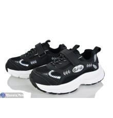 Дитячі кросівки на весну/осінь (8 пар р.32-37) чорний  "Vitta"