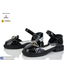 Дитячі туфлі на літо (6 пар р.31-36) чорний  "BELIES-D"