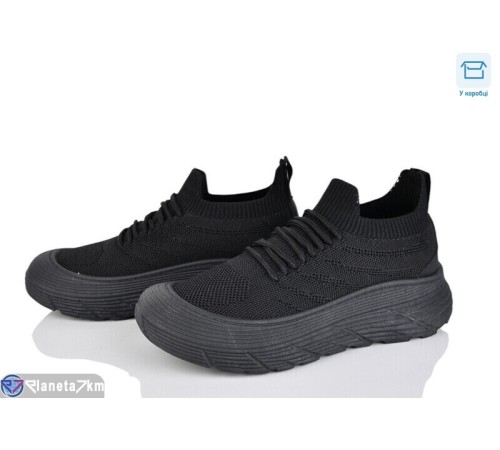 Кросівки жіночі на літо (8 пар р.36-41) чорний  "HoRIK"