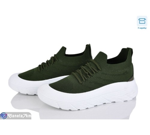 Кросівки жіночі на літо (8 пар р.36-41) зелений  "HoRIK"