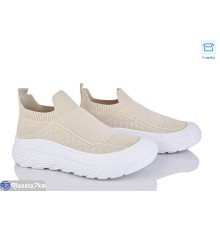 Кросівки жіночі на літо (8 пар р.36-41) бежевий  "HoRIK"