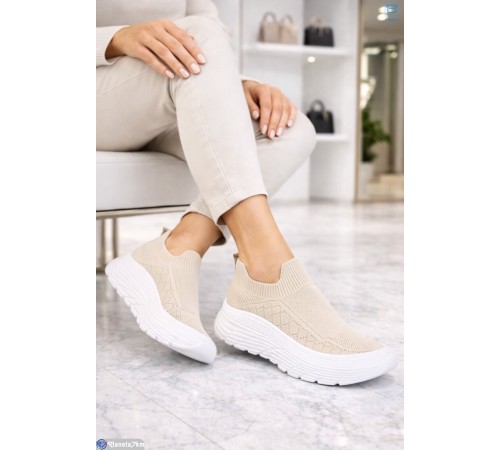 Кросівки жіночі на літо (8 пар р.36-41) бежевий  "HoRIK"