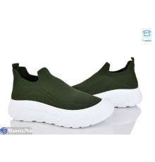 Кросівки жіночі на літо (8 пар р.36-41) зелений  "HoRIK"