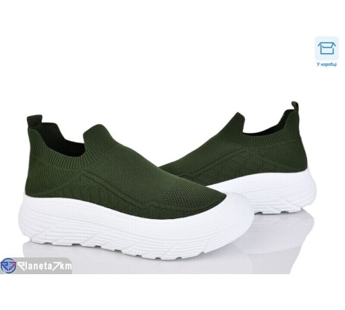Кросівки жіночі на літо (8 пар р.36-41) зелений  "HoRIK"