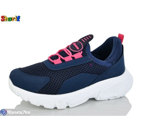 Дитячі кросівки на весну/осінь (8 пар р.26-30) синій  "Sharif"