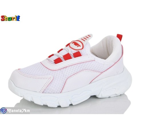 Дитячі кросівки на весну/осінь (8 пар р.26-30) білий  "Sharif"