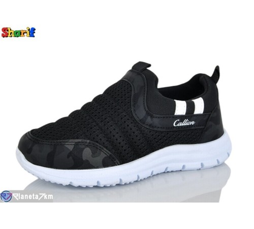 Дитячі кросівки на весну/осінь (8 пар р.26-30) чорний  "Sharif"