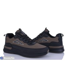 Кросівки чоловічі на весну/осінь (8 пар р.40-45) коричневий  "LAIFA"