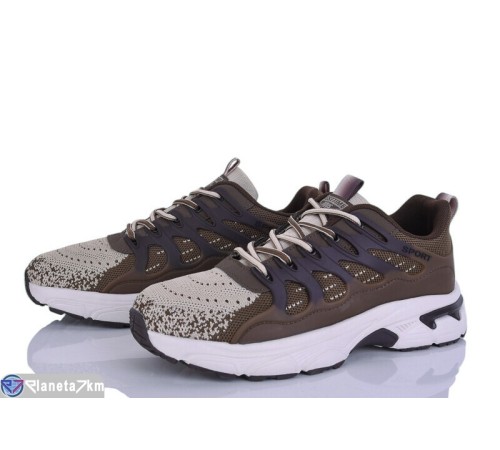 Кросівки чоловічі на весну/осінь (8 пар р.40-45) коричневий  "LAIFA"