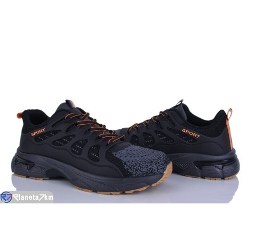 Кросівки чоловічі на весну/осінь (8 пар р.40-45) чорний  "LAIFA"