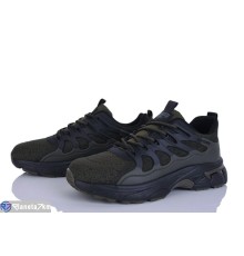 Кросівки чоловічі на весну/осінь (8 пар р.40-45) зелений  "LAIFA"