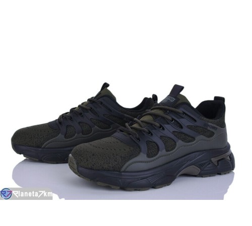 Кросівки чоловічі на весну/осінь (8 пар р.40-45) зелений  "LAIFA"