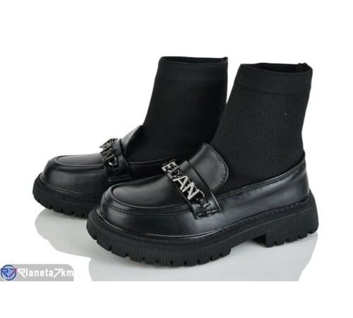 Черевики дитячі на весну/осінь (10 пар р.27-31) чорний  "Laifakids"