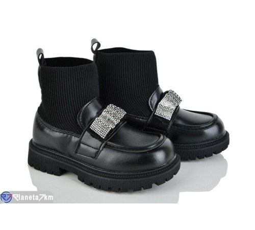 Черевики дитячі на весну/осінь (10 пар р.27-31) чорний  "Laifakids"