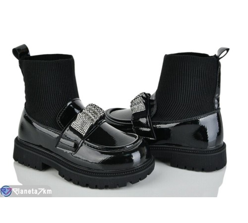 Черевики дитячі на весну/осінь (10 пар р.27-31) чорний  "Laifakids"