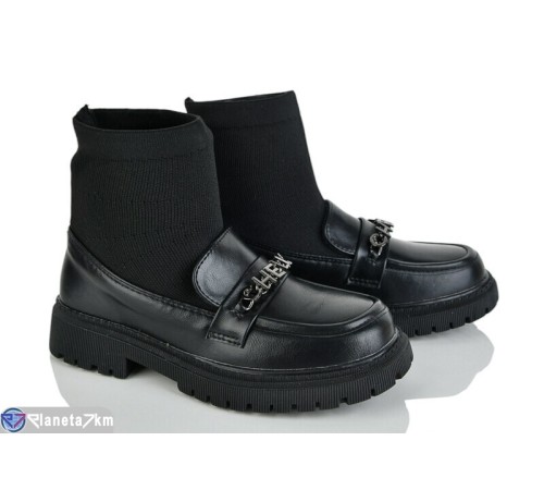 Черевики дитячі на весну/осінь (12 пар р.32-37) чорний  "Laifakids"